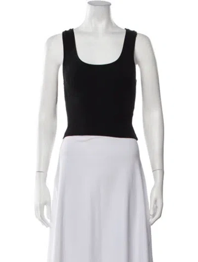 Pre-owned Wardrobe.nyc Scoop Neck Sleeveless Top In Black
