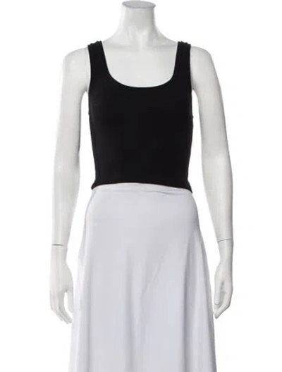 Pre-owned Wardrobe.nyc Scoop Neck Sleeveless Top In Black