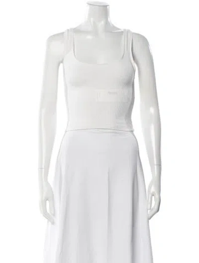 Pre-owned Wardrobe.nyc Scoop Neck Sleeveless Top In Gray