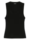 Wardrobe.nyc Scoop-neck Tank Top In Black