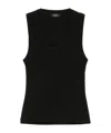 Wardrobe.nyc Scoop-neck Tank Top In Black