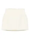 Wardrobe.nyc X Rosie Huntington-whiteley Sculpted Mini Skirt In White