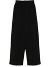 Wardrobe.nyc Semi Matte Track Pants In Black