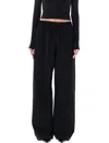 Wardrobe.nyc Semi Matte Track Pant Clothing In Black