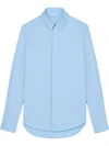 Wardrobe.nyc Classic Shirt Clothing In Blue