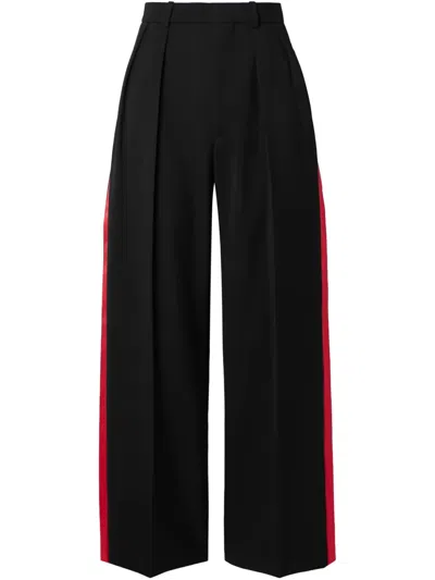 Wardrobe.nyc Palazzohose Mit Streifen In Schwarz