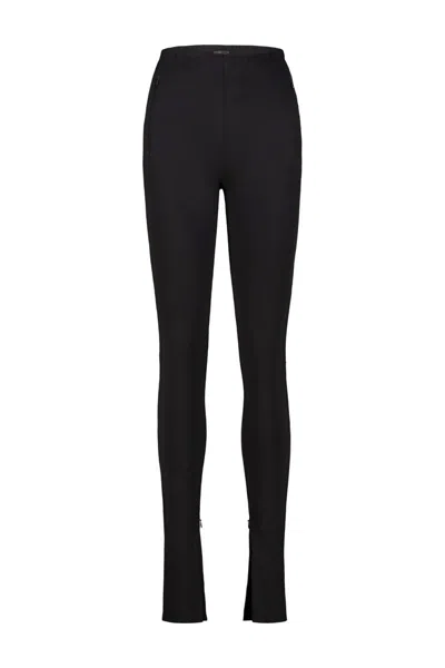 Wardrobe.nyc Side Zipper Legging Clothing In Black