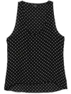 Wardrobe.nyc Silk Tank Top In Black