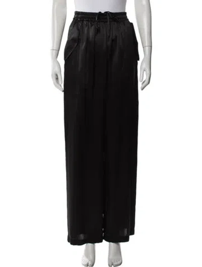 Pre-owned Wardrobe.nyc Silk Wide Leg Pants W/ Tags In Black