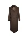 Wardrobe.nyc Single Breasted Coat With Relaxed Silhouette