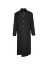 Wardrobe.nyc Single Breasted Oversized Coat With Defined Shoulders