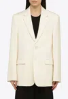 Wardrobe.nyc Single-breasted Jacket In In White