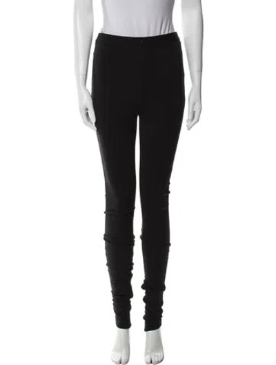 Pre-owned Wardrobe.nyc Skinny Leg Pants In Black
