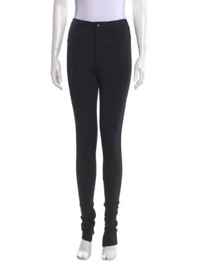 Pre-owned Wardrobe.nyc Skinny Leg Pants In Black