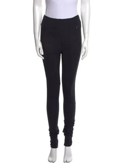 Pre-owned Wardrobe.nyc Skinny Leg Pants In Black