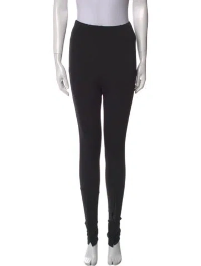 Pre-owned Wardrobe.nyc Skinny Leg Pants In Black