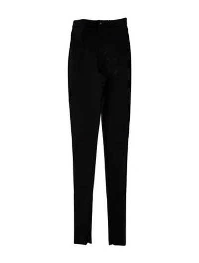 Pre-owned Wardrobe.nyc Skinny Leg Pants In Black