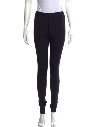 Pre-owned Wardrobe.nyc Skinny Leg Pants In Black
