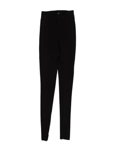Pre-owned Wardrobe.nyc Skinny Leg Pants In Black