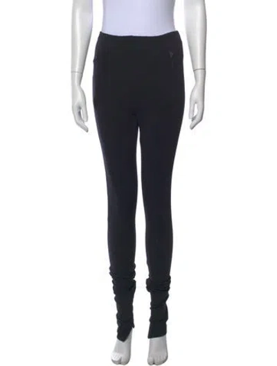 Pre-owned Wardrobe.nyc Skinny Leg Pants In Black