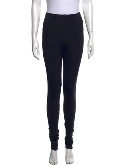 Pre-owned Wardrobe.nyc Skinny Leg Pants In Black