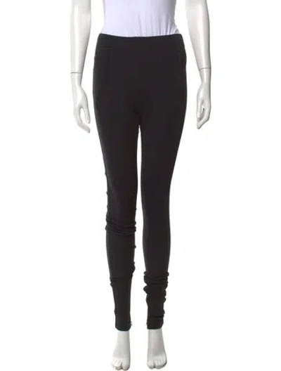 Pre-owned Wardrobe.nyc Skinny Leg Pants In Black