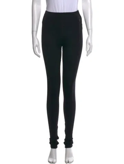 Pre-owned Wardrobe.nyc Skinny Leg Pants In Black