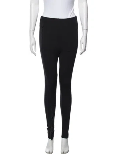 Pre-owned Wardrobe.nyc Skinny Leg Pants In Black