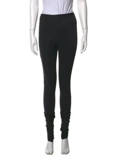 Pre-owned Wardrobe.nyc Skinny Leg Pants In Black