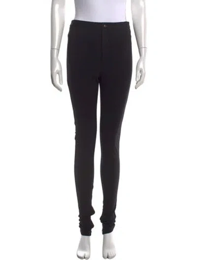 Pre-owned Wardrobe.nyc Skinny Leg Pants In Black