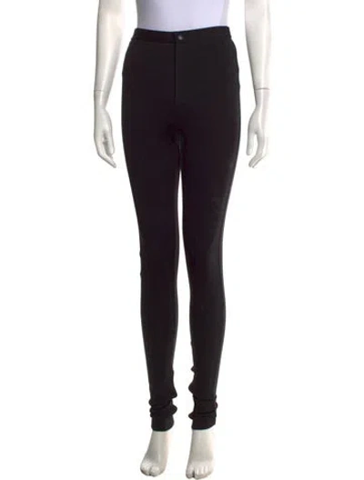 Pre-owned Wardrobe.nyc Skinny Leg Pants In Black