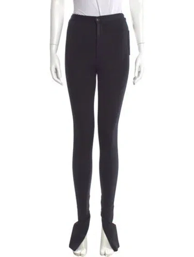 Pre-owned Wardrobe.nyc Skinny Leg Pants In Gray