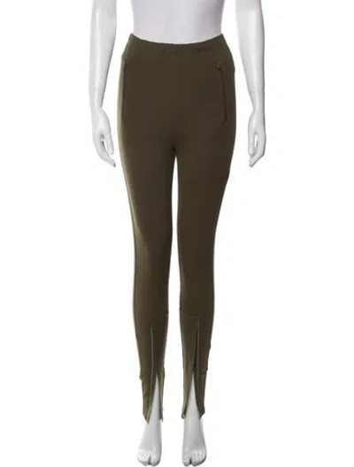 Pre-owned Wardrobe.nyc Skinny Leg Pants In Green