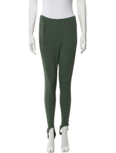 Pre-owned Wardrobe.nyc Skinny Leg Pants In Green