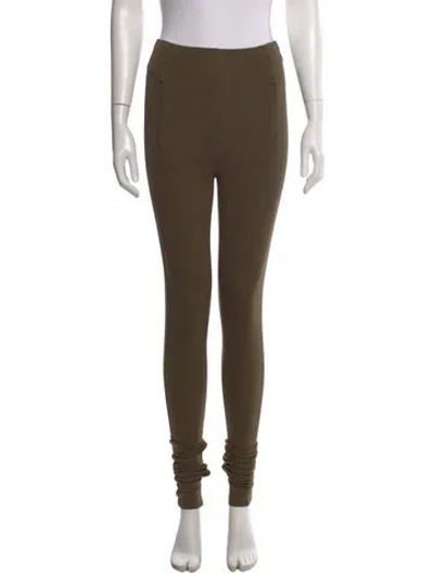 Pre-owned Wardrobe.nyc Skinny Leg Pants In Green