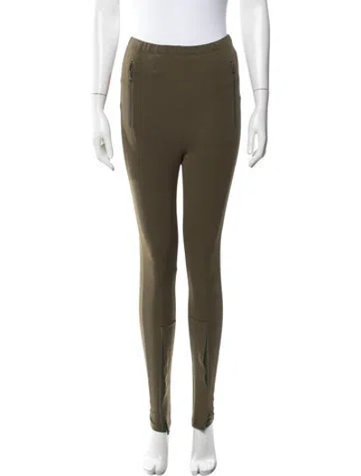Pre-owned Wardrobe.nyc Skinny Leg Pants In Green