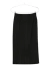 Wardrobe.nyc Pinstripe Pencil Skirt