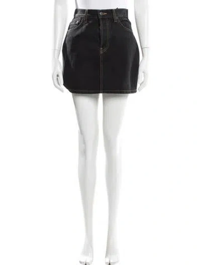 Pre-owned Wardrobe.nyc Skirt In Black