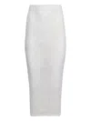 Wardrobe.nyc Lace Tube Midi Skirt In White