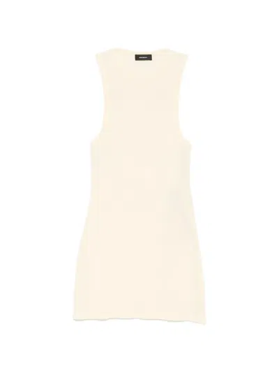 Wardrobe.nyc Sleeveless Mini Dress In Pink