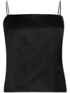 Wardrobe.nyc Thin Shoulder Strap Suspenders In Black