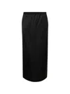 Wardrobe.nyc Slip Skirt Black