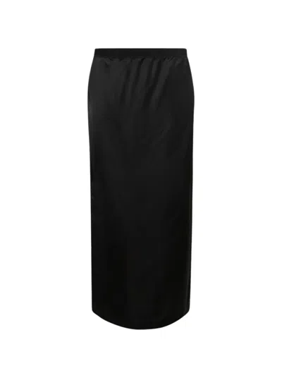 Wardrobe.nyc Slip Skirt Black