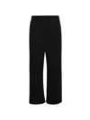 Wardrobe.nyc Elastic And Loose Track Pants In Black