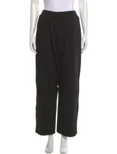 Pre-owned Wardrobe.nyc Straight Leg Pants In Black