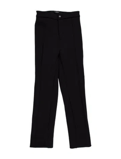Pre-owned Wardrobe.nyc Straight Leg Pants In Black