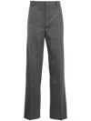 Wardrobe.nyc Straight-leg Trousers In Grey