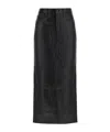 Wardrobe.nyc Straight Pencil Skirt With Belt Loops