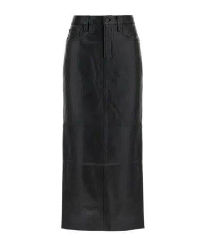 Wardrobe.nyc Straight Pencil Skirt With Belt Loops