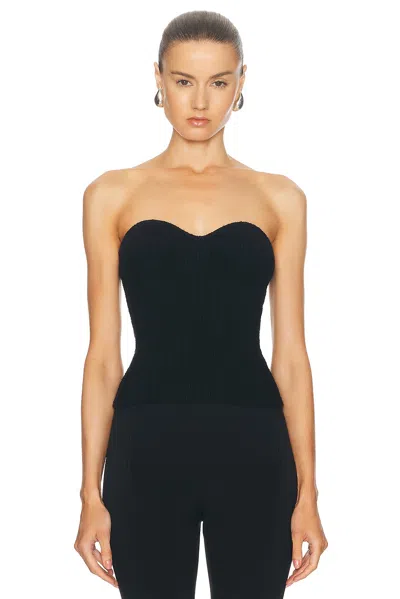 WARDROBE.NYC STRAPLESS BANDEAU TOP